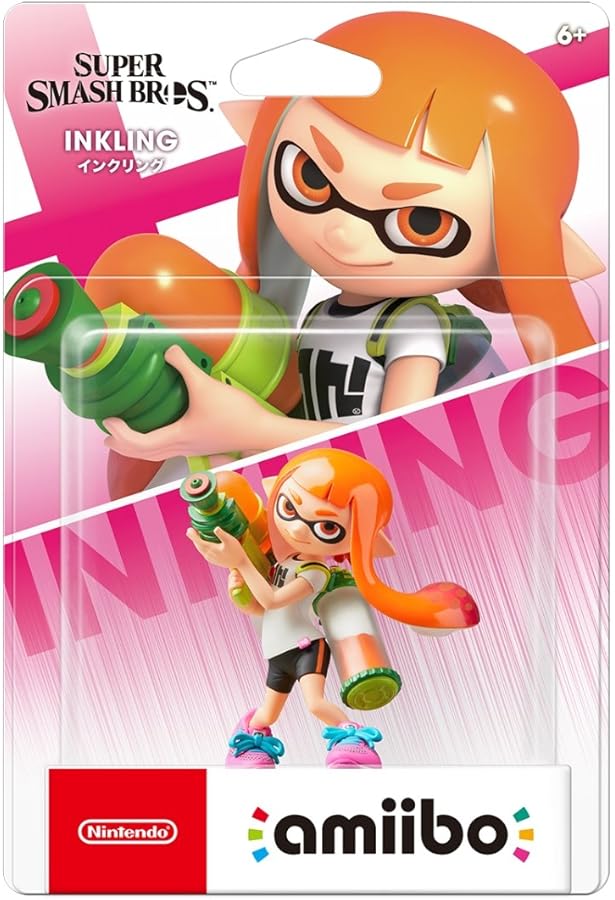 Amazon.com: amiibo Inkling Girl (Nintendo Switch) : Video Games